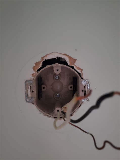 light fixture doesn't fit junction box holes|light fixture holes not alignment.